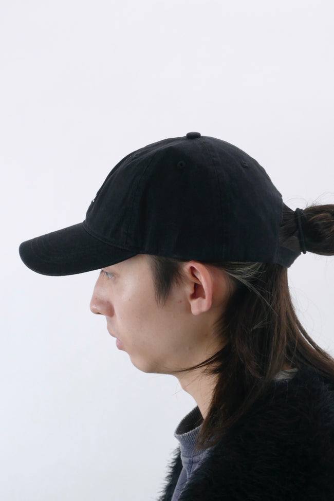 WOOD WOOD Low Profile Twill Cap - Black