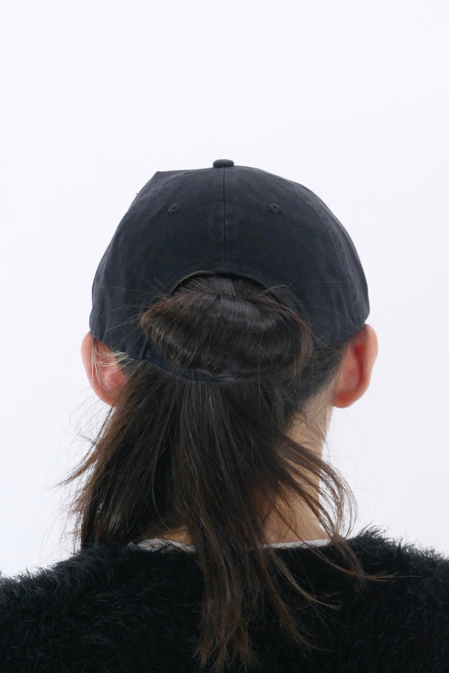 WOOD WOOD Low Profile Twill Cap - Black