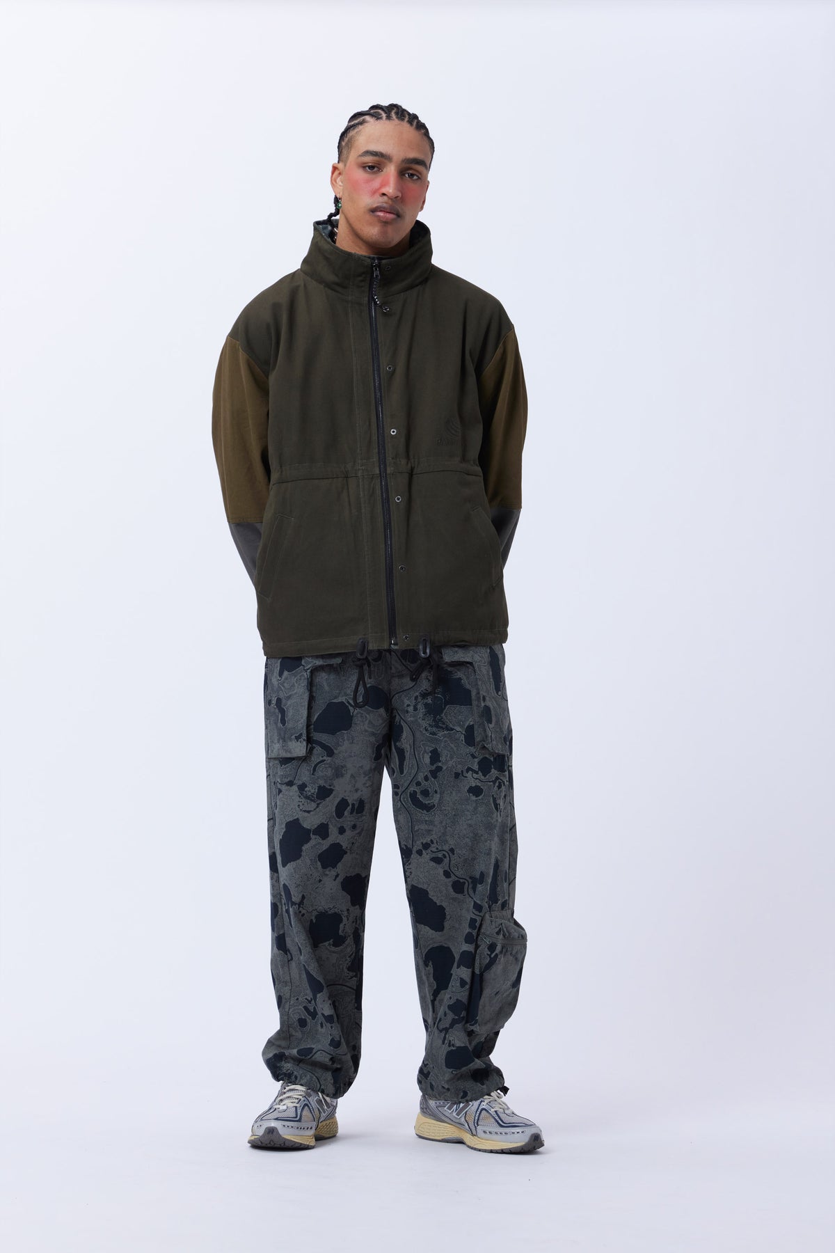 P.A.M. Reversible Geo Mapping Parka - Multi