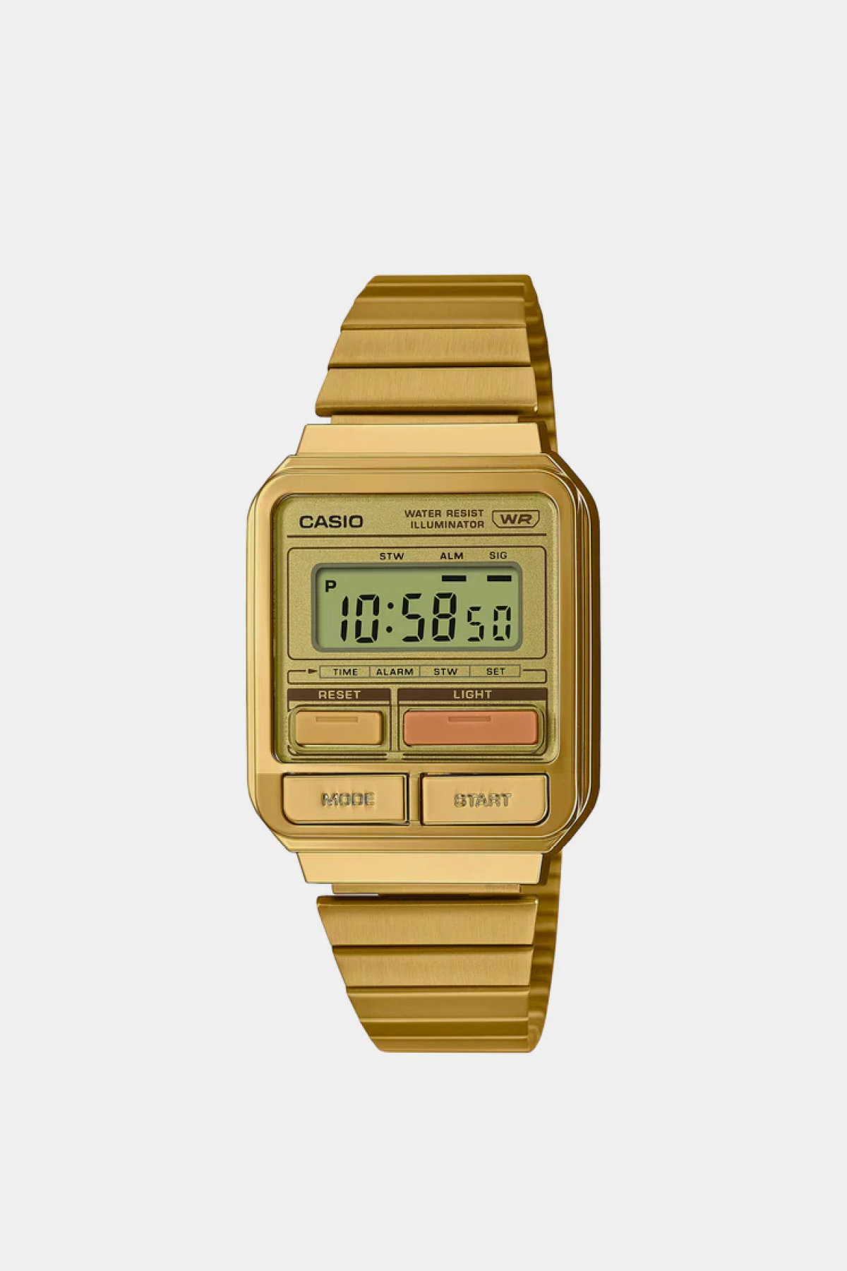 Casio A120WEG-9A Watch - Gold