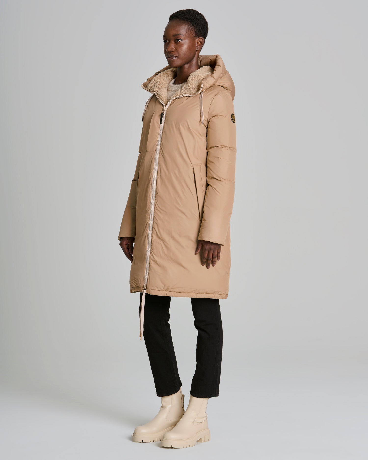 Kanuk Womens Down Parka Meiwa Sand Due West kanuk-womens-down-parka-meiwa-sand-due-west