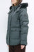 Moose Knuckles Womens Down *Parka Anguille Shearling  - Forest Hill/ Black