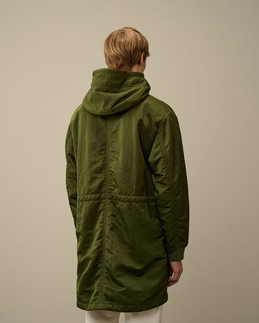 C.P. Company Nylon B Lined Hooded Parka - Cypress