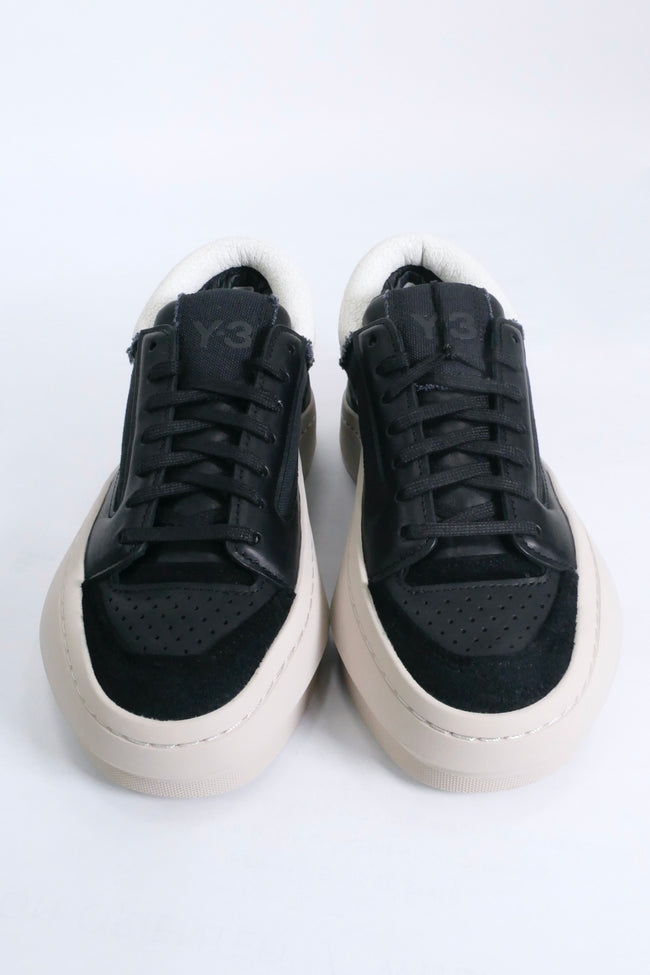 Y-3 Centennial Lo Sneakers - Black/White