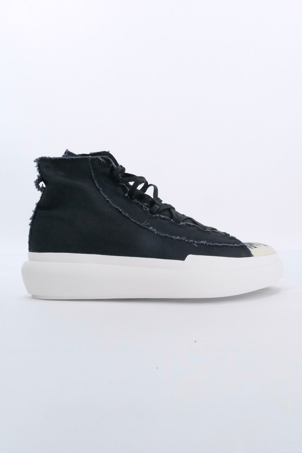 Y-3 Nizza High Sneakers - Black/White