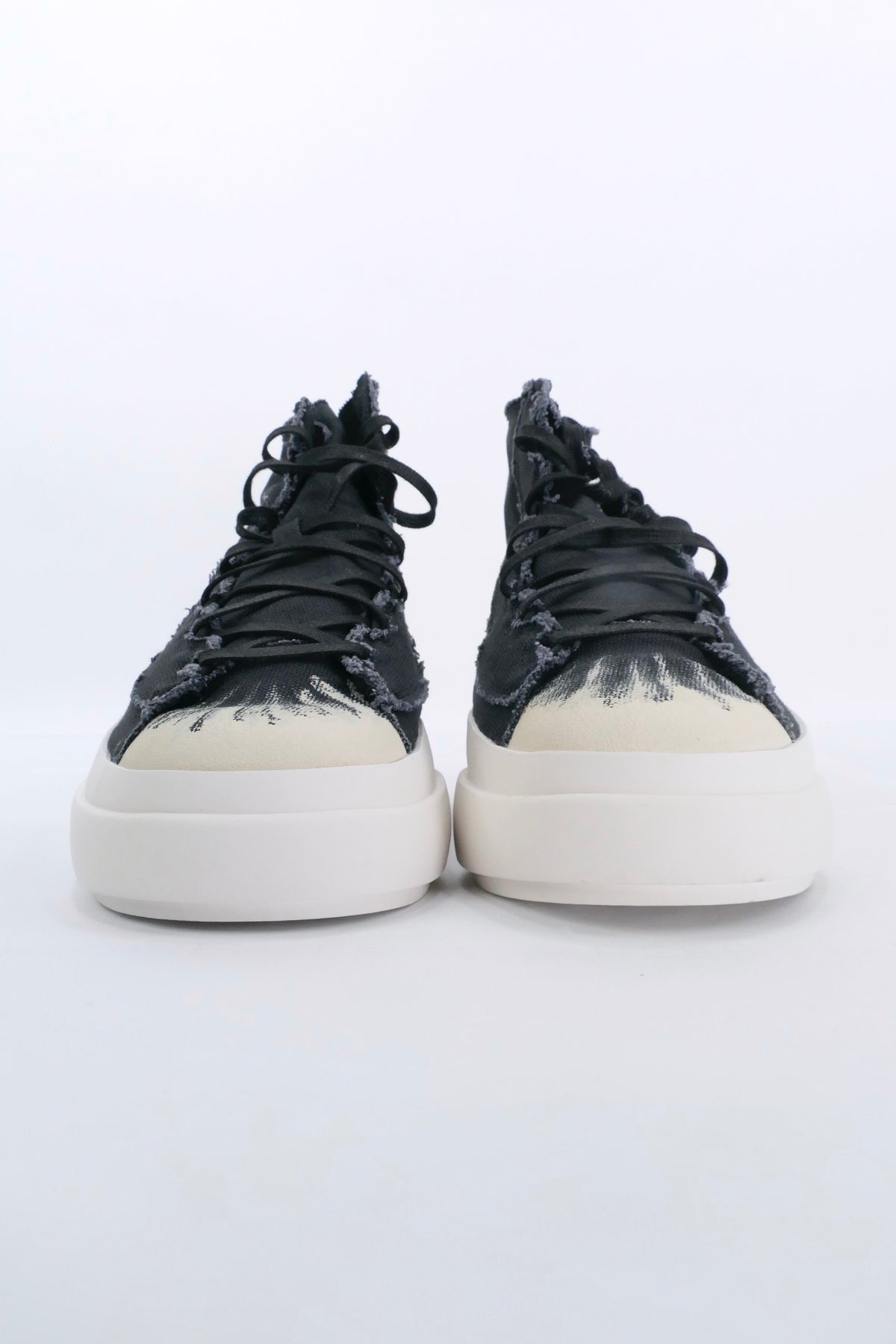 Y-3 Nizza High Sneakers - Black/White