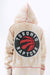 Advisory Board Crystals NBA Toronto Raptors Hoodie - Beige