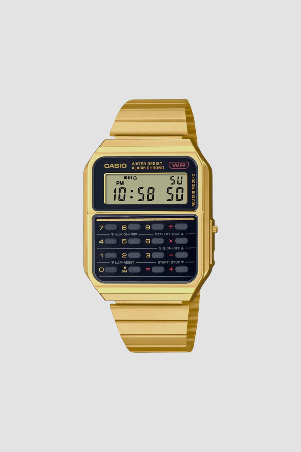 Casio CA500WEG1A Watch - Gold