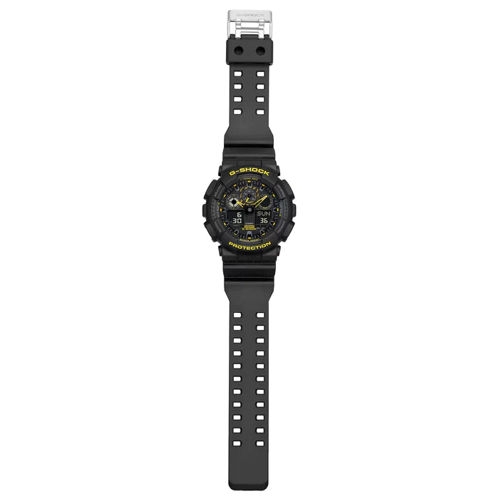 G-Shock GA100CY1A Watch - Black/Yellow