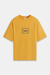Drôle de Monsieur 'Le T-Shirt Drole Tresse' Tee - Yellow