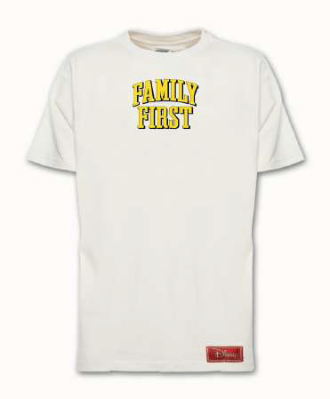 Family First Mouse Tee - White