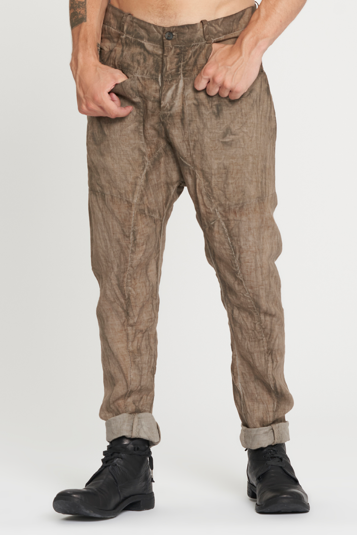 Masnada Pocket Pants - Light Brown - Due West Masnada Pocket Pants - Light Brown - Due West