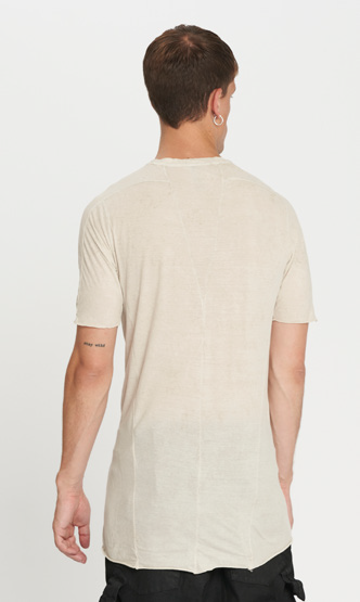 Masnada Double Pocket Tee - Grey