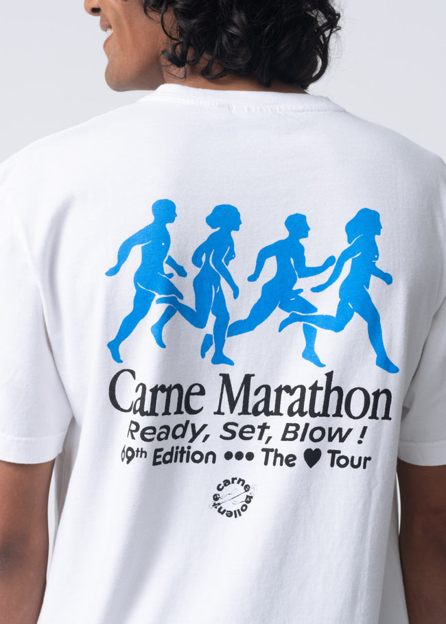 Carne Bollente Ready, Set, Blow! Tee - White