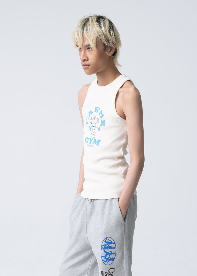 Carne Bollente Carne Gym Tank - White