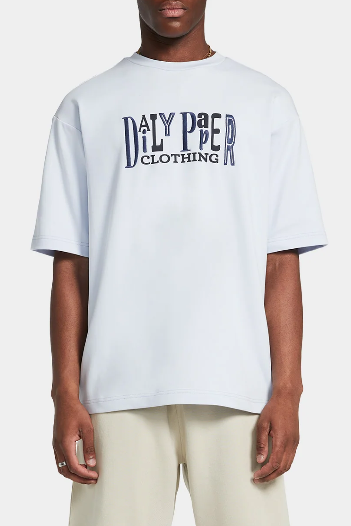 Daily Paper United Type Boxy Tee - Blue