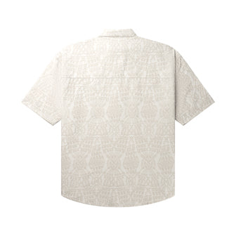 Daily Paper Macrame Jacquard Relaxed Shirt - Beige