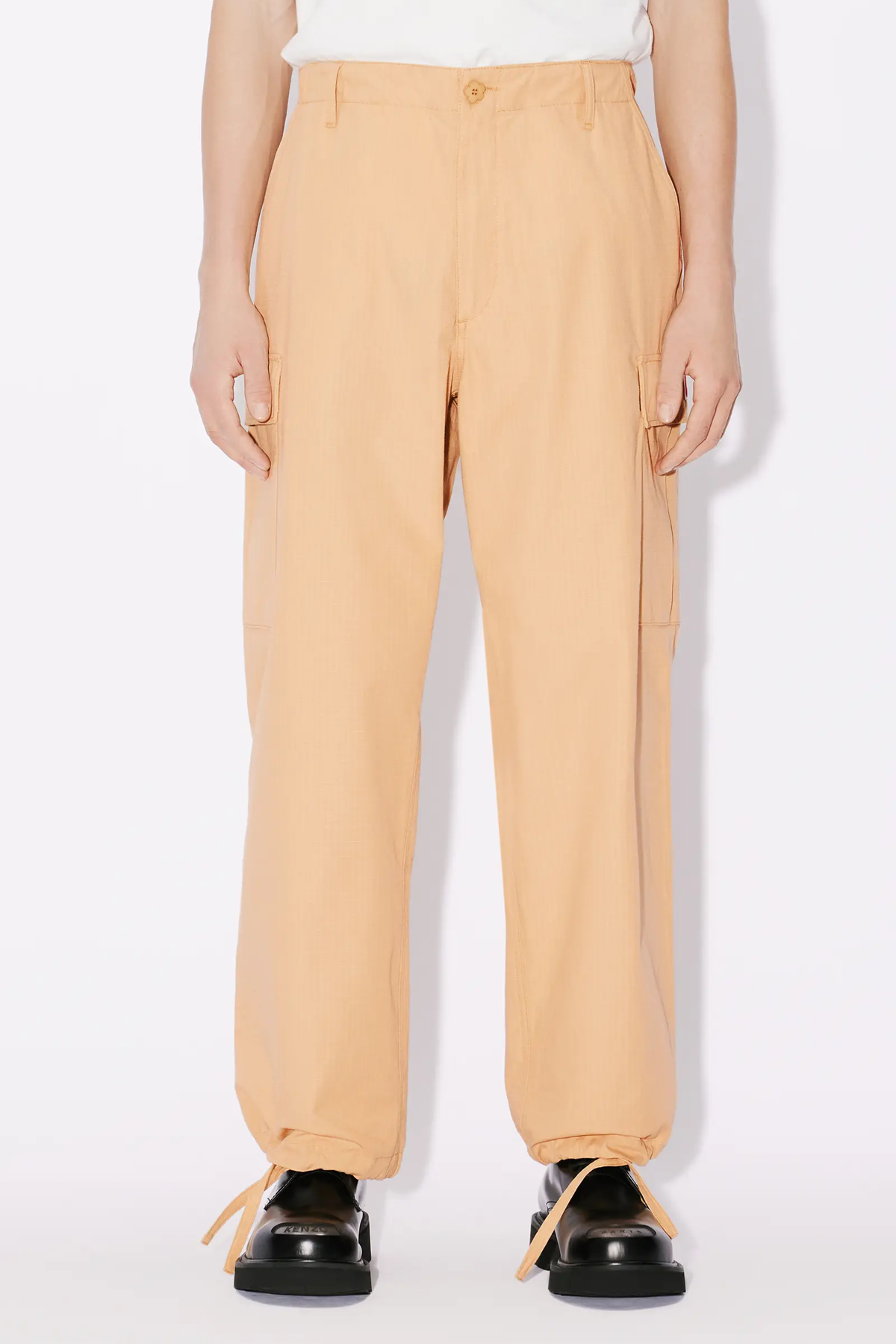 Kenzo Cargo Workwear Pants - Camel