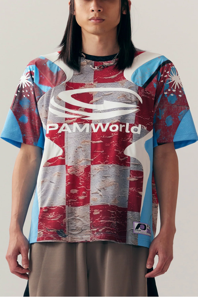 トップス P.A.M. / STARGATE SHORT SLEEVE JERSEY P.A.M Stargate Jersey B Tee - Multi - Due West