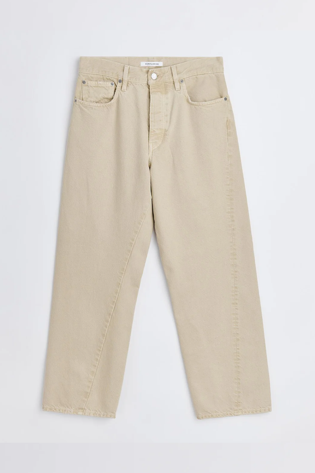 Sunflower WIDE TWIST Jeans - Beige