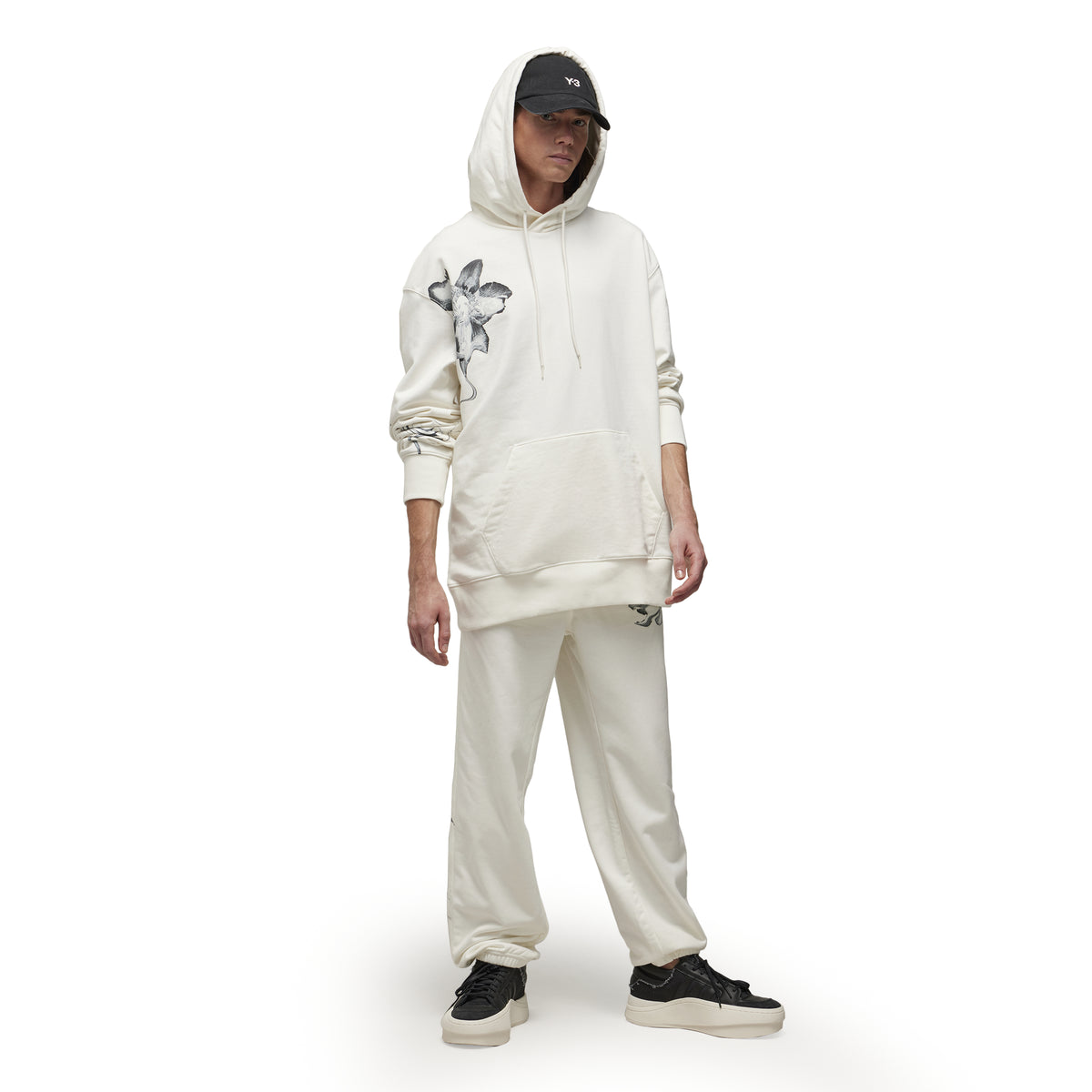 Y-3  GFX FT Hoodie - Off White