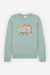 Maison Kitsuné Surfing Foxes Comfort Sweater - Blue