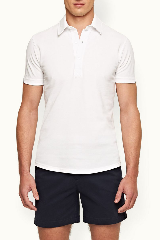 Orlebar Brown Bulldog Stretch-Cotton Shorts - Dark Navy