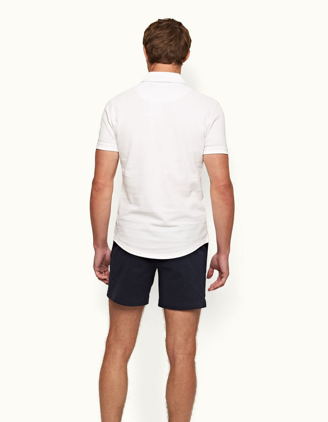 Orlebar Brown Bulldog Stretch-Cotton Shorts - Dark Navy