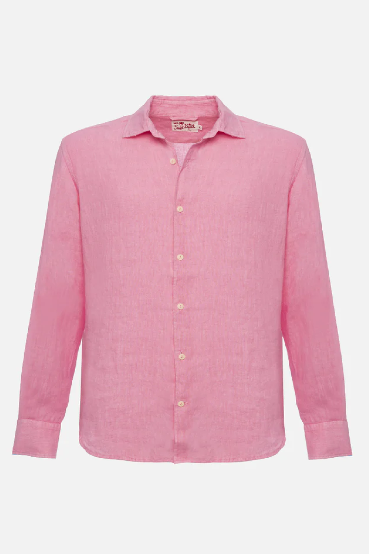 MC2 Saint Barth Pamplona Linen Shirt - Pink