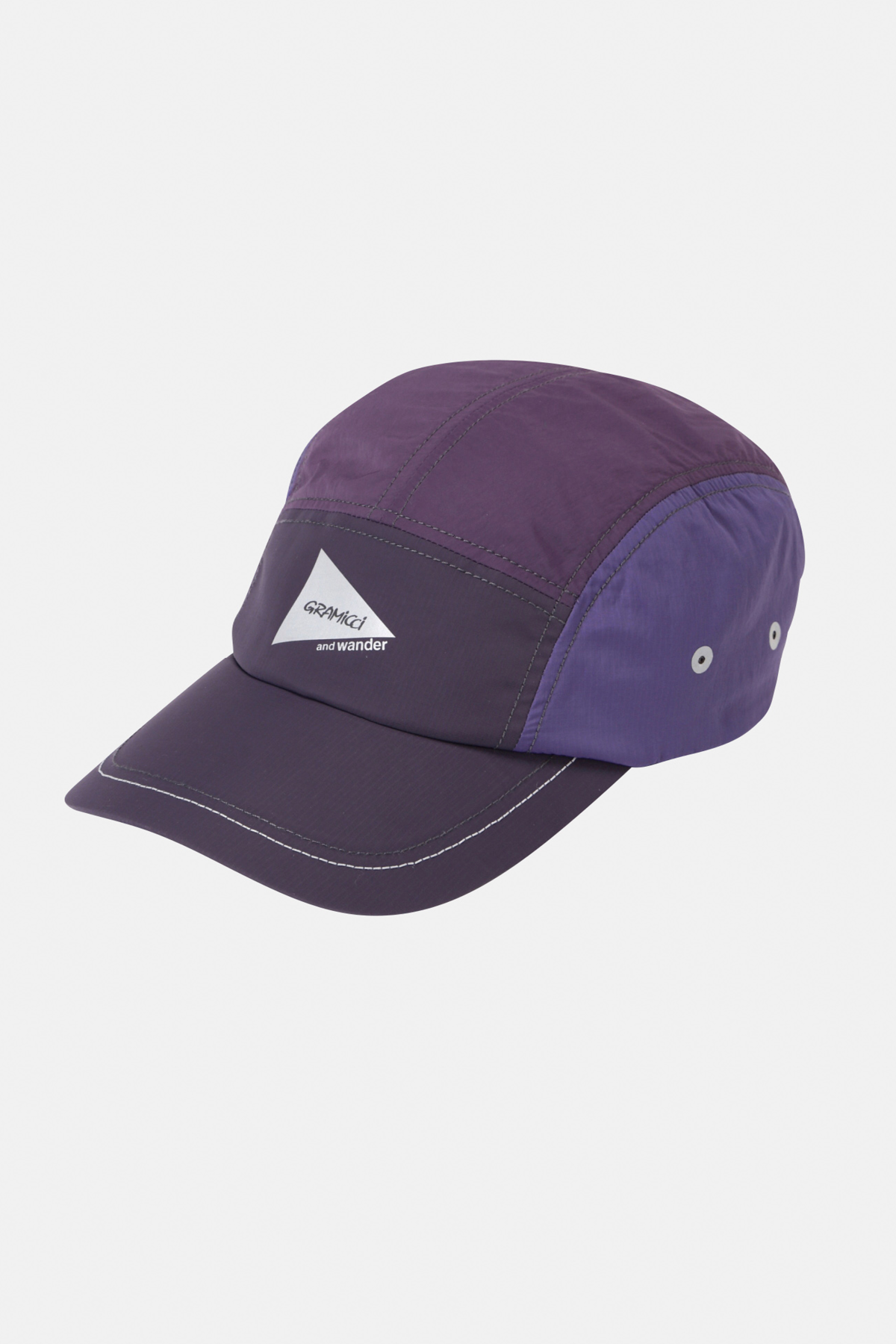 GRAMICCI x and wander Patchwork Wind Cap - Purple