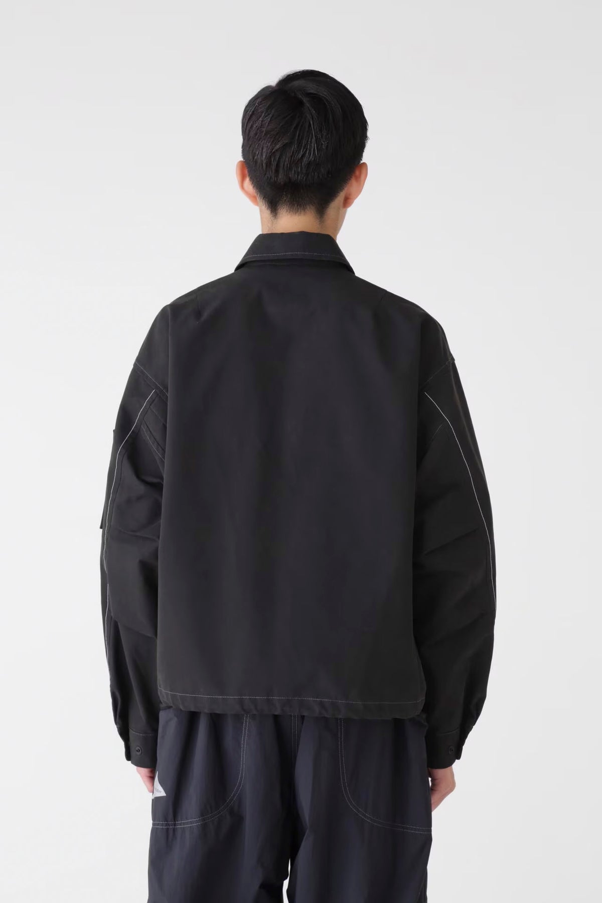 and Wander C/PE Twill Field Jacket - Black