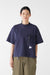 and Wander Heavy Cotton Pocket Tee - Navy