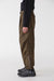 and Wander High Count Cloth Zip Hem Pants - Khaki