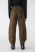 and Wander High Count Cloth Zip Hem Pants - Khaki