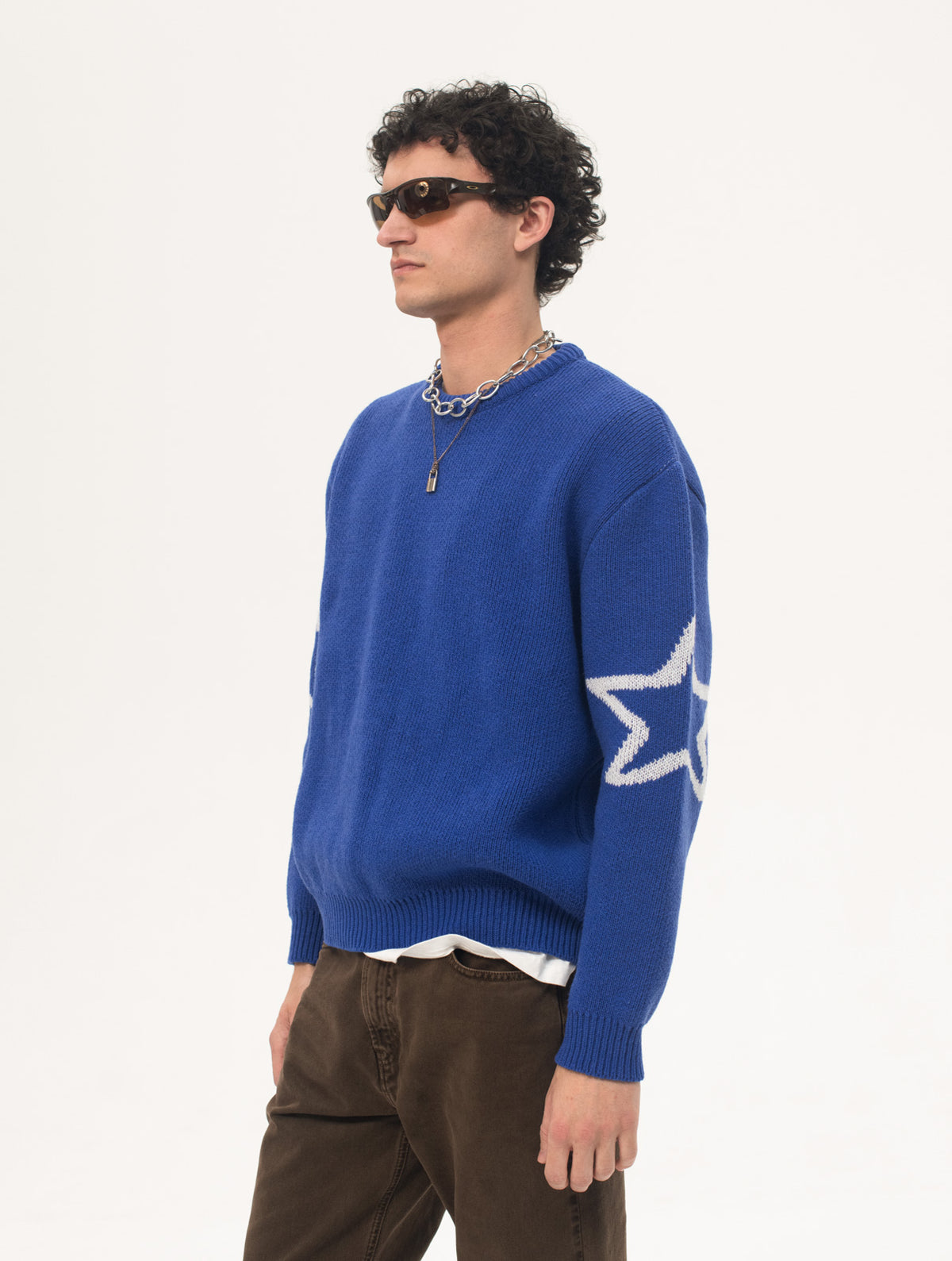 Carne Bollente The S WORD Sweater - Blue