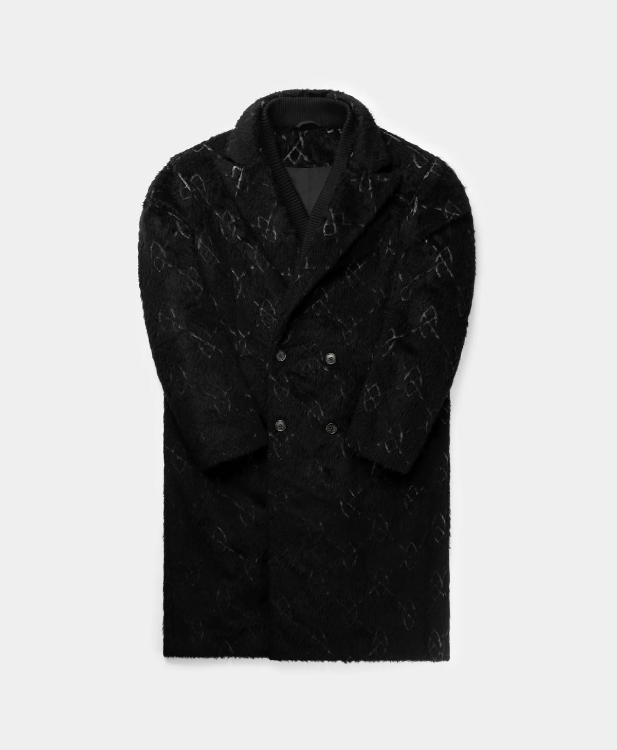 Daily Paper Obsidian Tangible Coat Jacket - Black