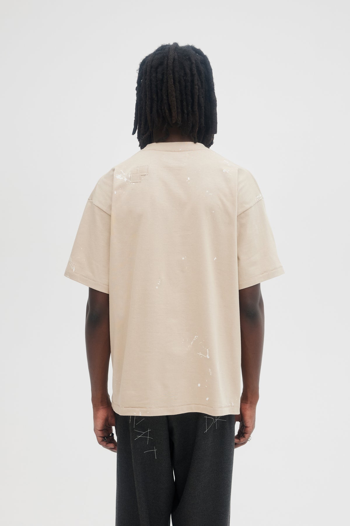 DOMREBEL Atelier Pocket Tee - Dust