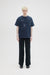 DOMREBEL Atelier Pocket Tee - Dark Blue