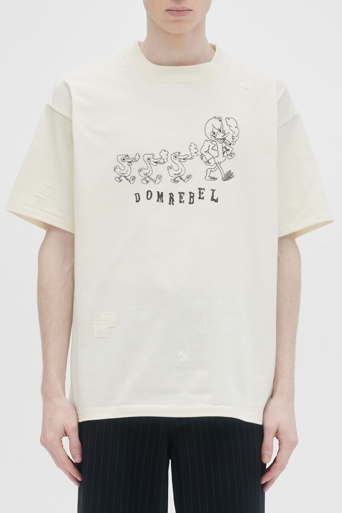 DOMREBEL Daycare Tee - White