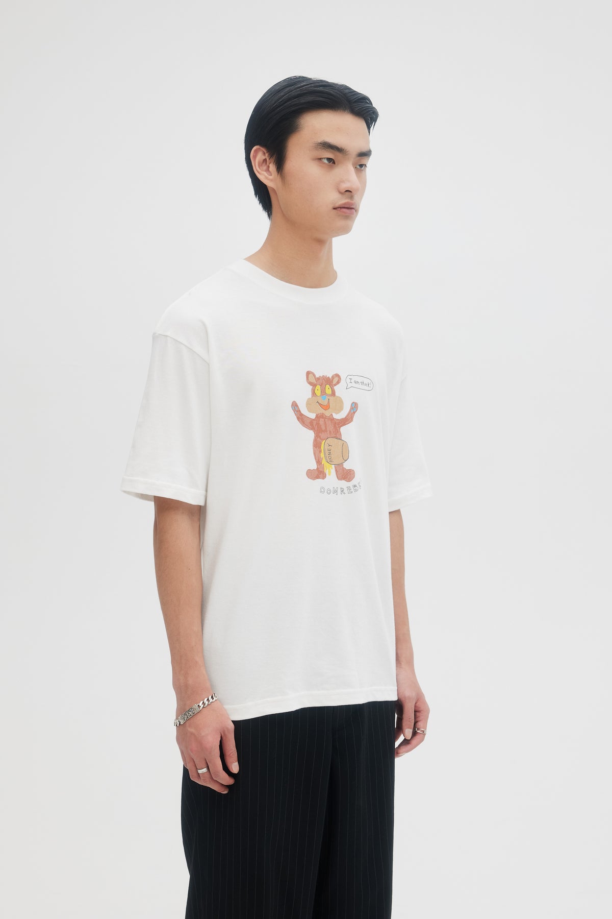 DOMREBEL Stuck Tee - Ivory