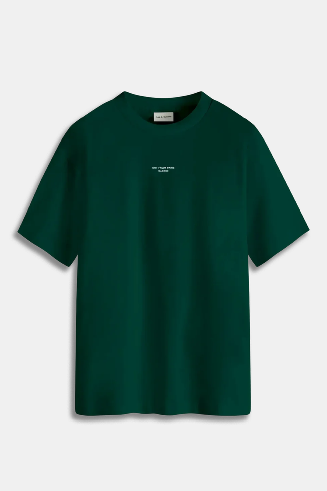 Drôle de Monsieur Classique NFPM Tee - Dark Green