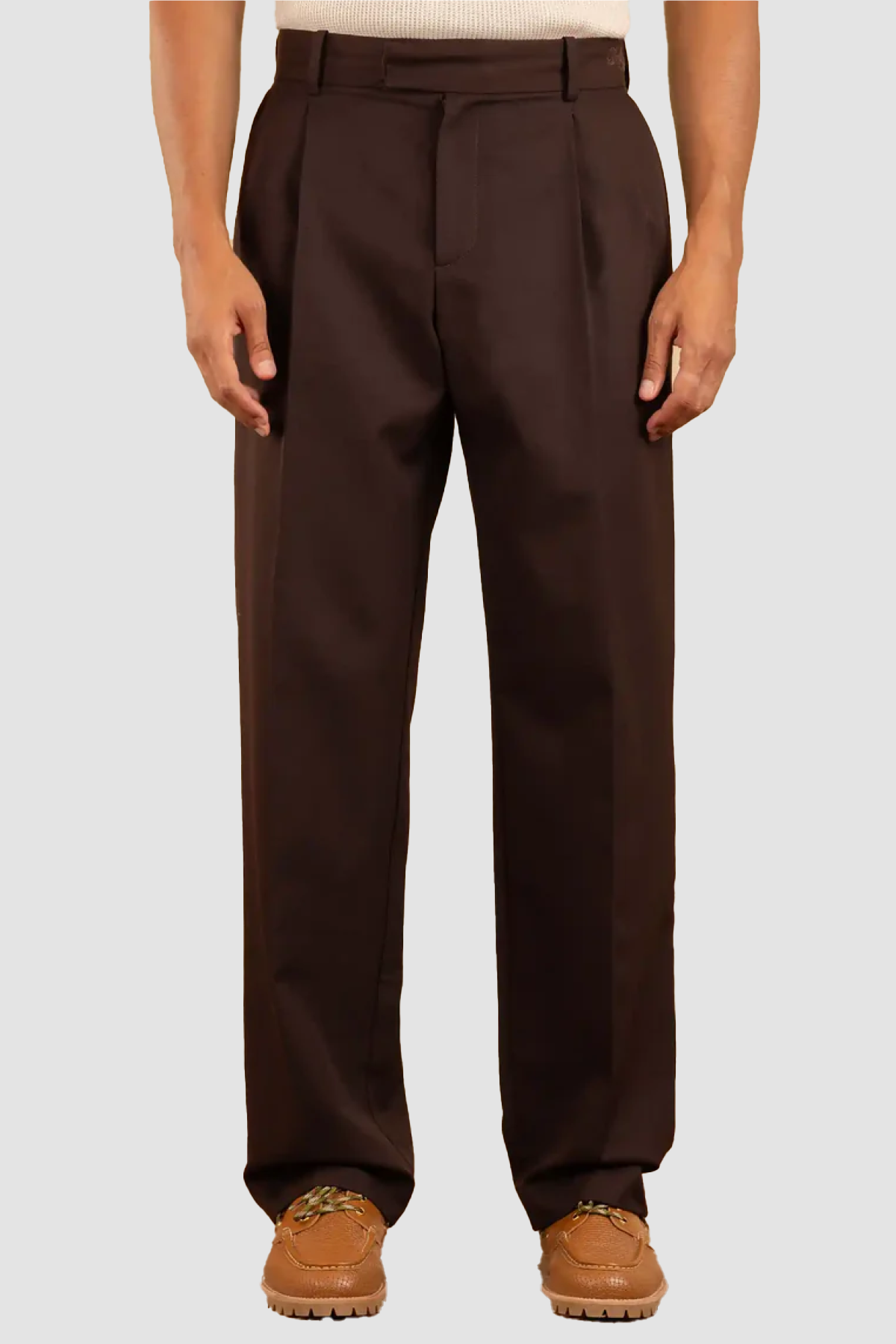 Drôle de Monsieur Golfeur Pants - Dark Brown