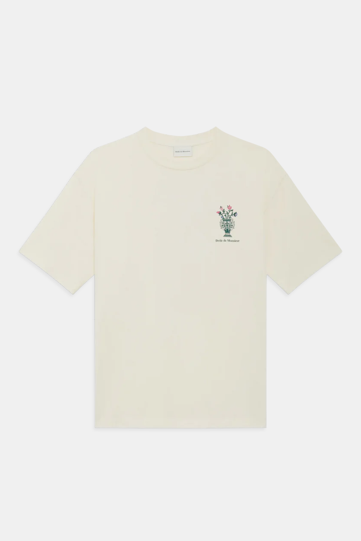 Drôle de Monsieur Vase Tee - Cream