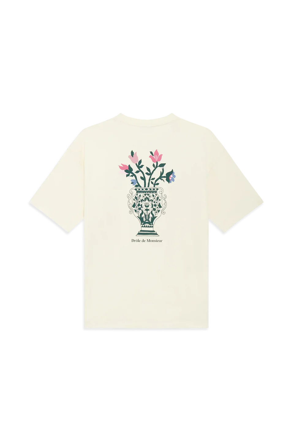 Drôle de Monsieur Vase Tee - Cream