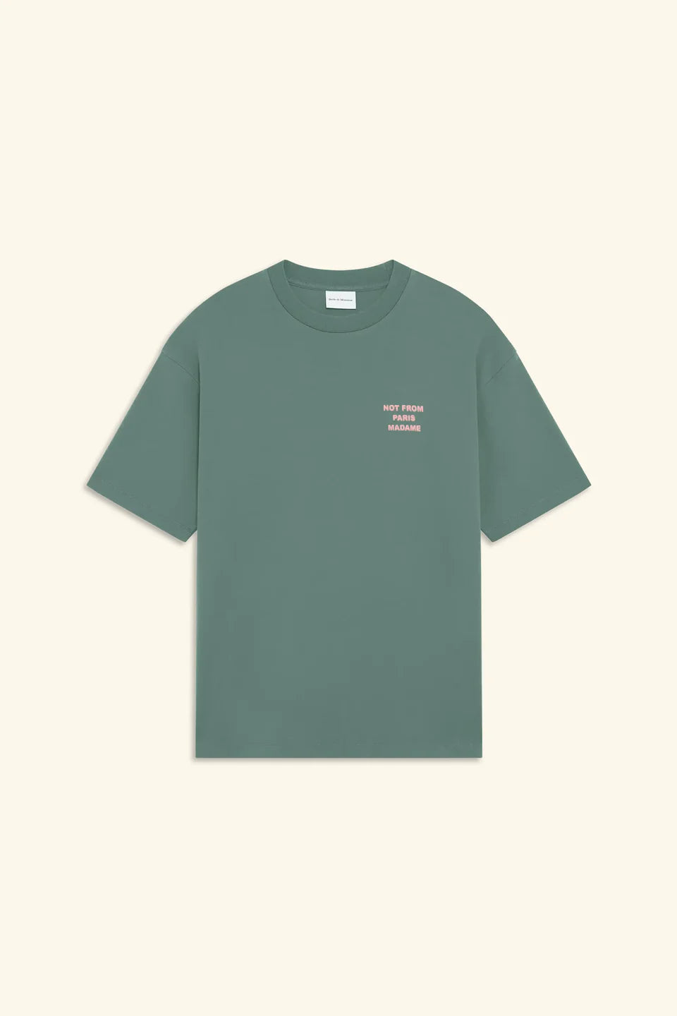 Drôle de Monsieur Slogan Tee - Dark Green