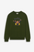 Drôle de Monsieur Crillon Crewneck - Green