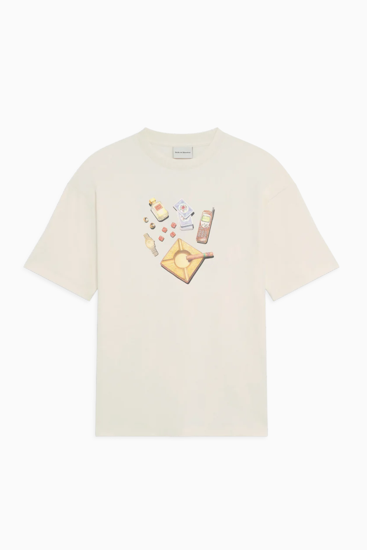 Drôle de Monsieur Soirée Tee - Cream