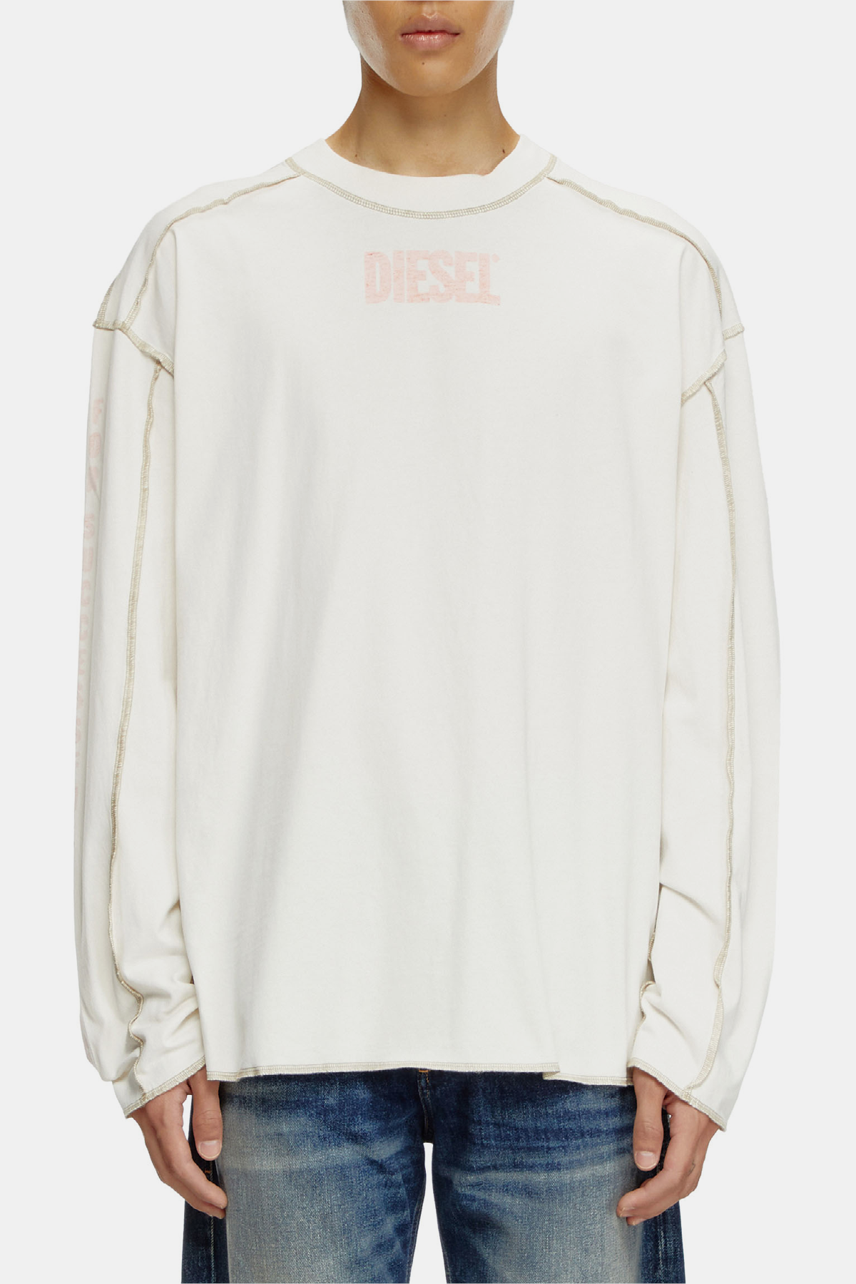 DIESEL T-Craor L/S Tee - White