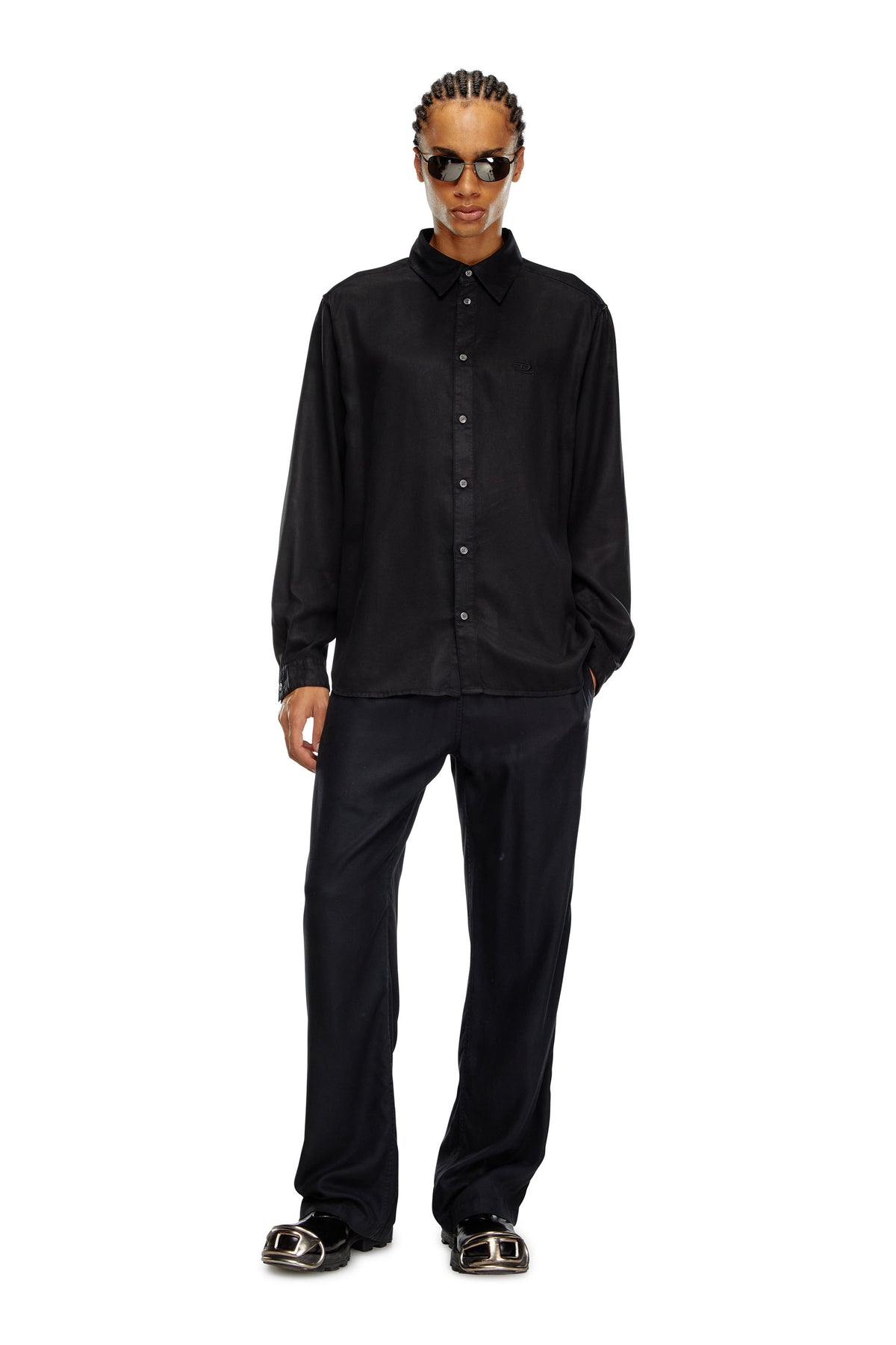 DIESEL S-Simply-C Shirt - Black