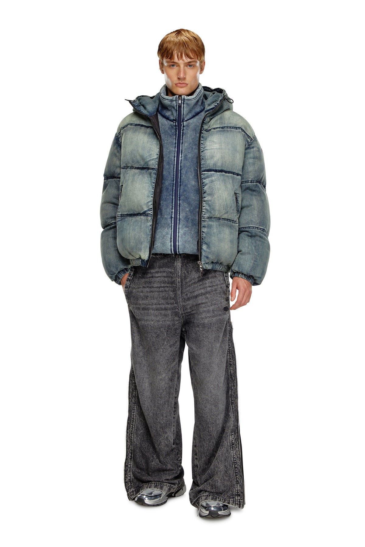 DIESEL W-Mons Parka - Blue